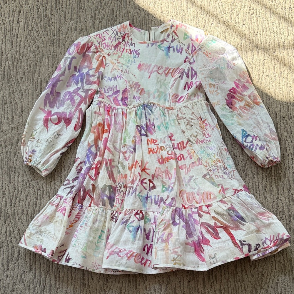 Zimmermann Multicolor Graphic Kids Dress